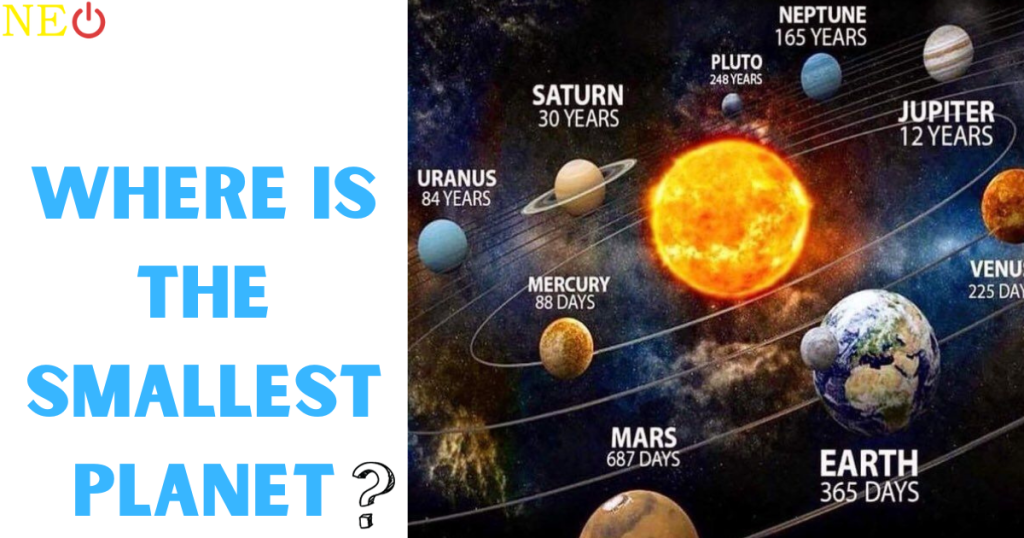 Where is the Smallest Planet?