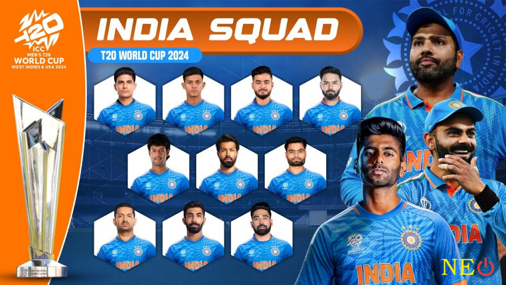 India T20 World Cup 2024 Squad