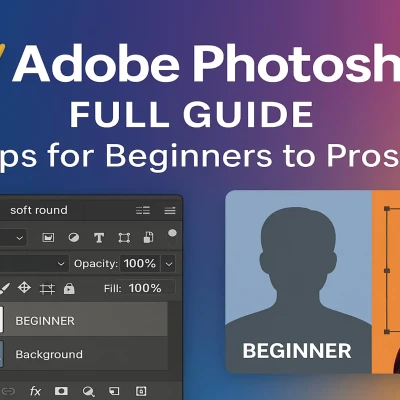 Adobe Photoshop Full Guide: Tips for Beginners to Pros