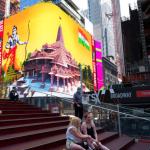 Ram Mandir Abhishek will be telecasted from Times Square in New York