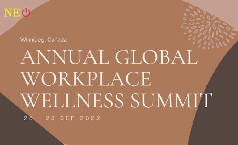 Annual Global Workplace Wellness Summit: 28 - 29 Sep 2022