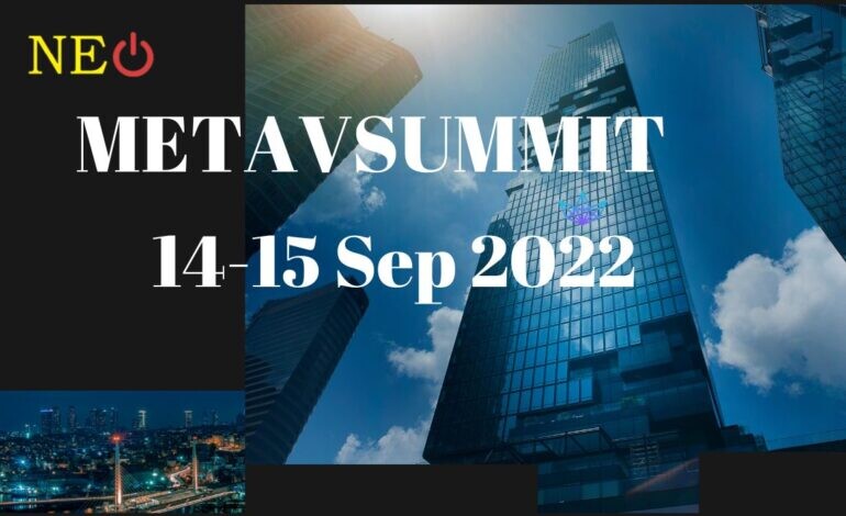 METAVSUMMIT: 14 - 15 Sep 2022
