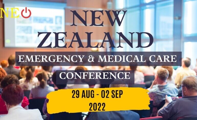 New Zealand Emergency & Medical Care Conference: 29 Aug - 02 Sep 2022