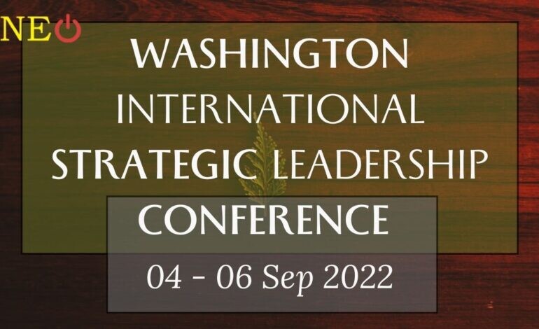 Washington International Strategic Leadership Conference