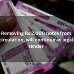 RBI Withdraws Rs 2000 Currency Notes.