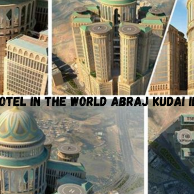 The largest hotel in the world Abraj Kudai in Saudi Arabia