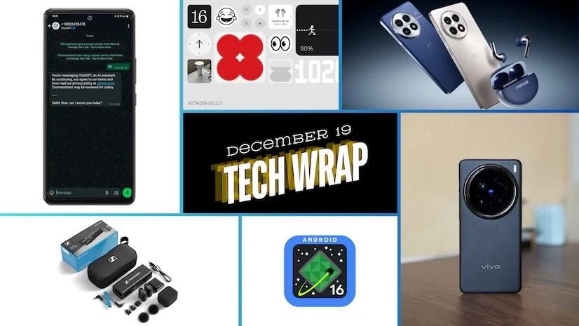 ChatGPT on WhatsApp, OnePlus 13R Launch, Vivo X200 Series