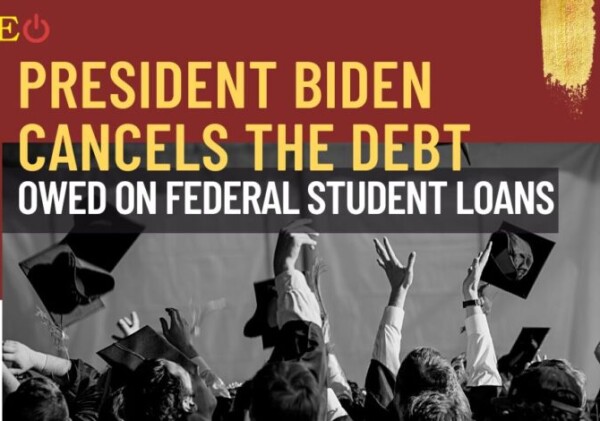 President Biden cancels the debt owed on federal student loans