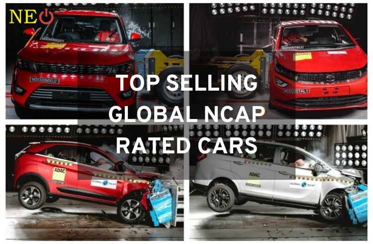 Top selling Global NCAP rated cars